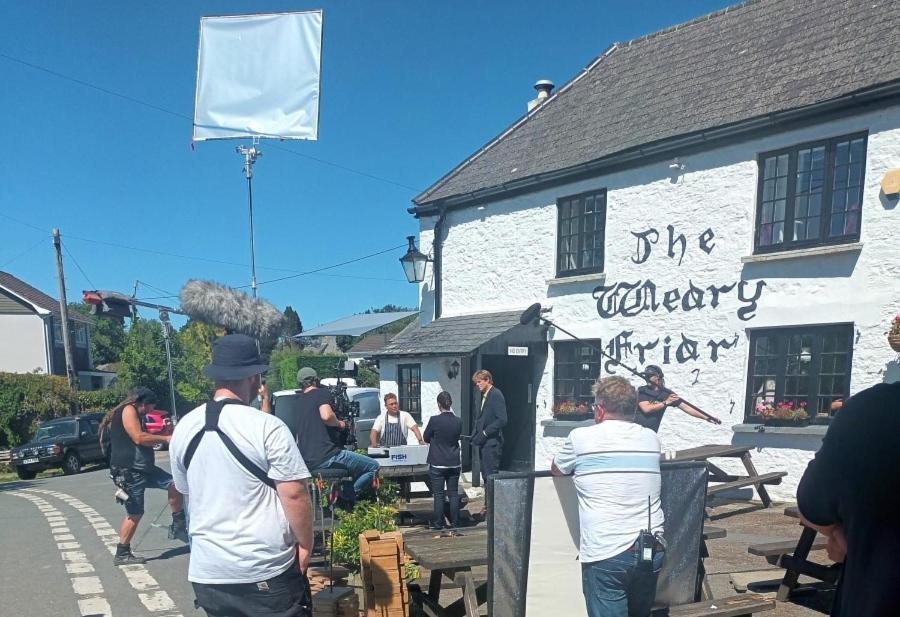 The Weary Friar Inn Pillaton Exteriér fotografie